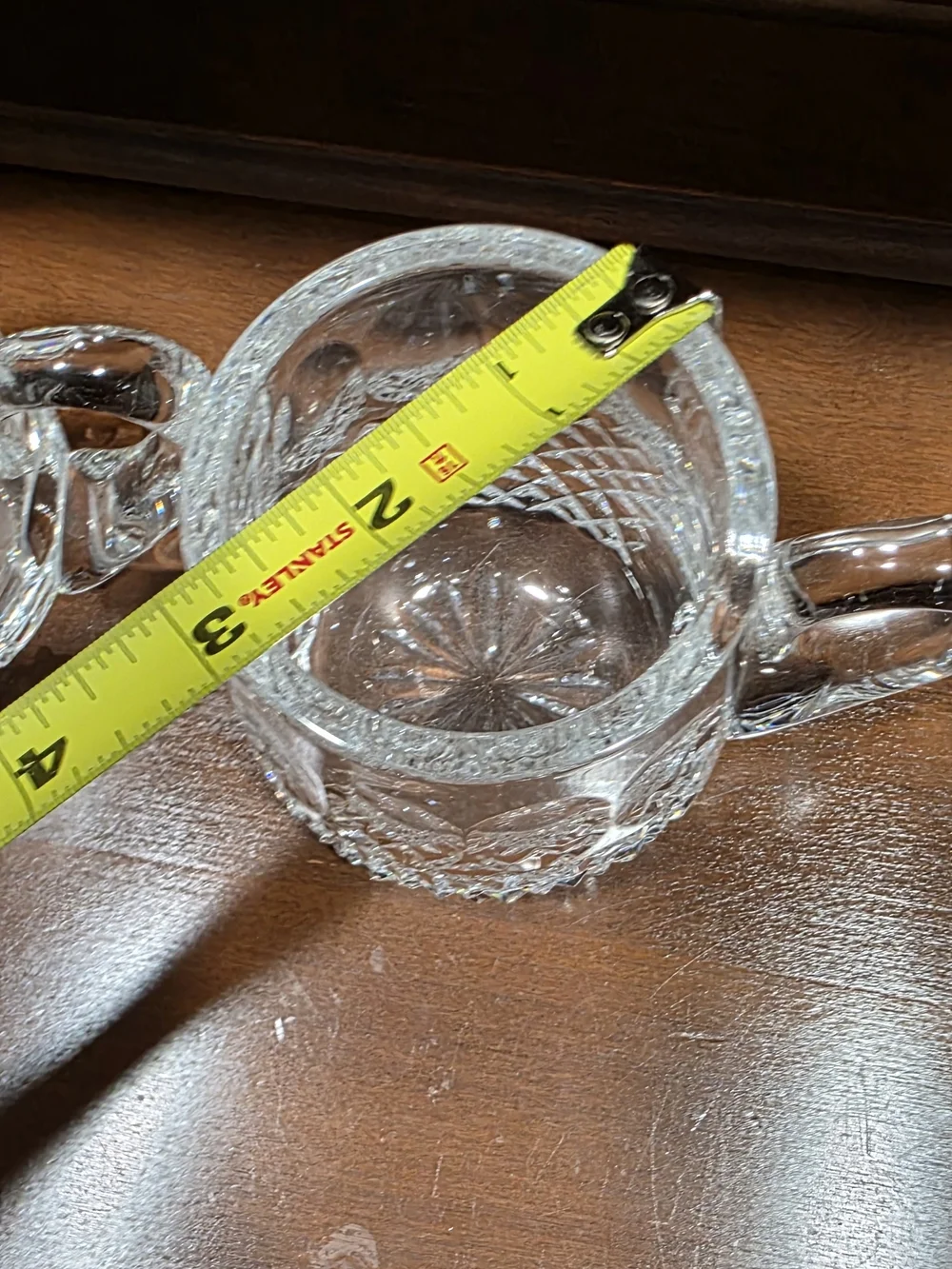 Waterford COLLEEN Crystal Tankard Beer Mug Glass - RARE - Vintage Waterford Mark